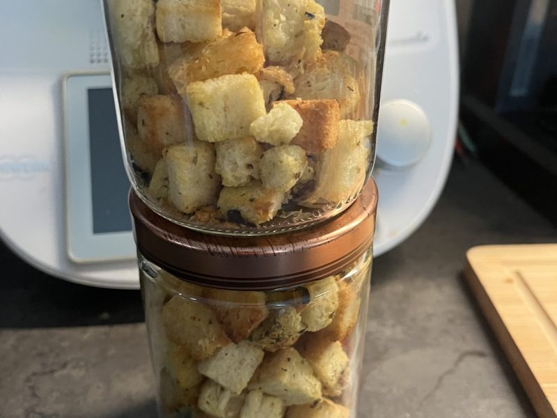 Cliquez pour zoomer ! Croutons à l’ail Thermomix par mag2677