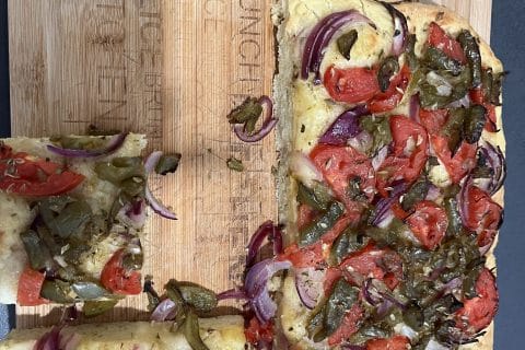 Cliquez pour zoomer ! Focaccia aux oignons Thermomix par mag2677