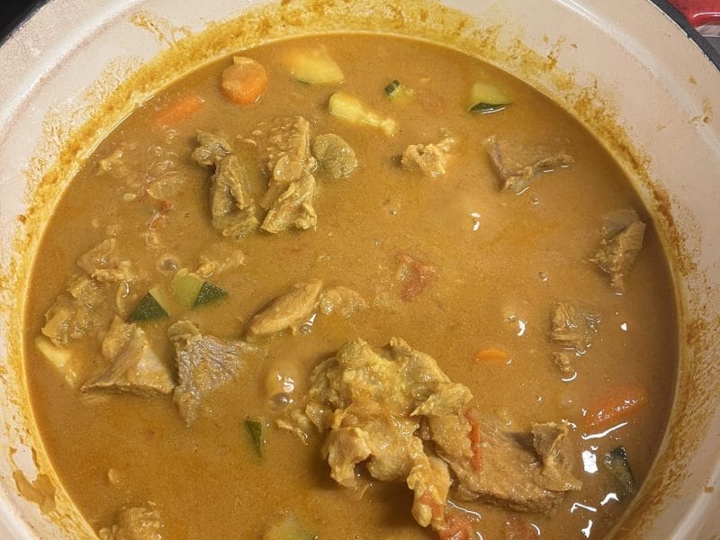 Cliquez pour zoomer ! Sauté de porc au curry Thermomix par mag2677