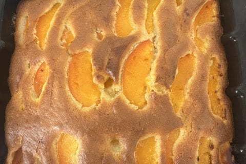Cliquez pour zoomer ! Gâteau moelleux aux abricots Thermomix par mag2677