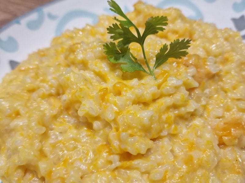 Cliquez pour zoomer ! Risotto butternut et chèvre frais Thermomix par Samantha66