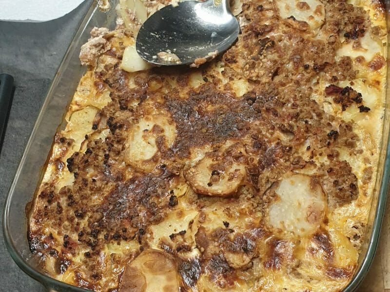 Cliquez pour zoomer ! Lasagnes de pommes de terre Thermomix par murielle1601