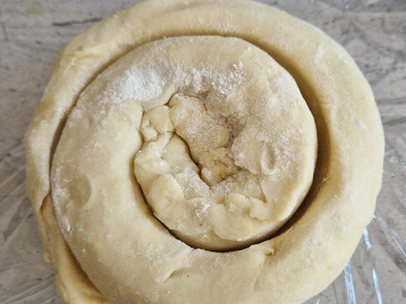 Cliquez pour zoomer ! Pâte feuilletée en escargot Thermomix par murielle1601