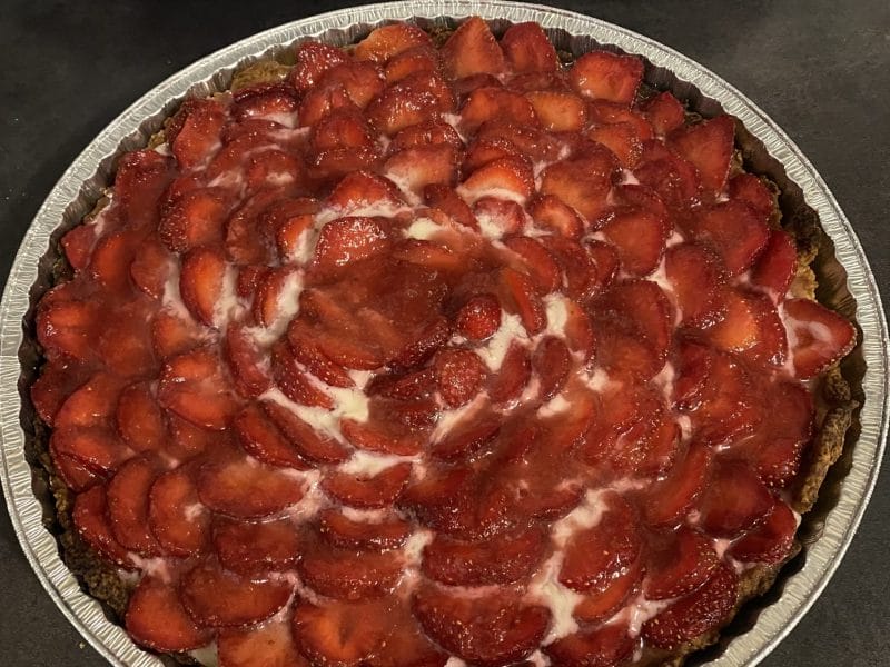 Cliquez pour zoomer ! Tarte aux fraises Thermomix par pepette33