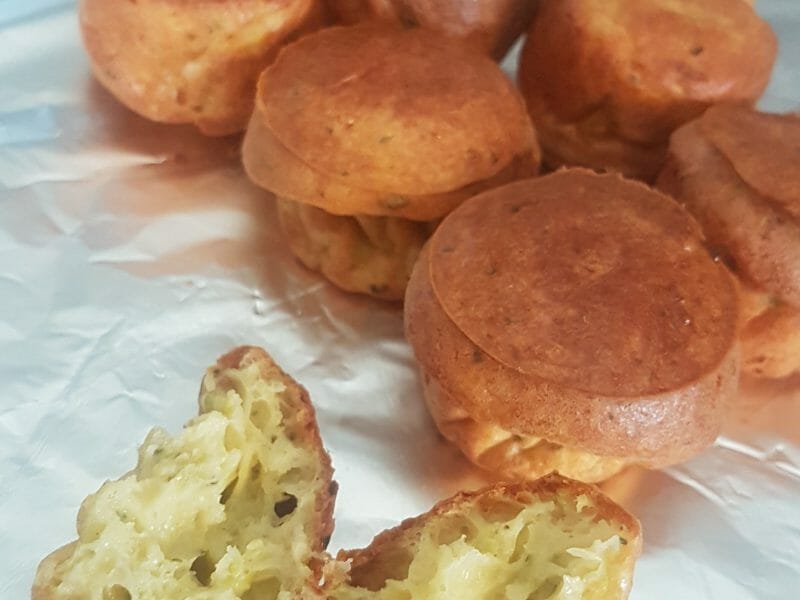 Cliquez pour zoomer ! Bouchées courgettes mozzarella Thermomix par lyza67