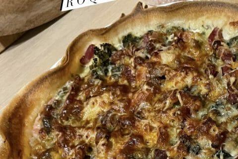 Cliquez pour zoomer ! Tarte aux brocolis et roquefort Thermomix par nat2282