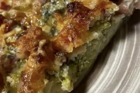 Cliquez pour zoomer ! Tarte aux brocolis et roquefort Thermomix par nat2282