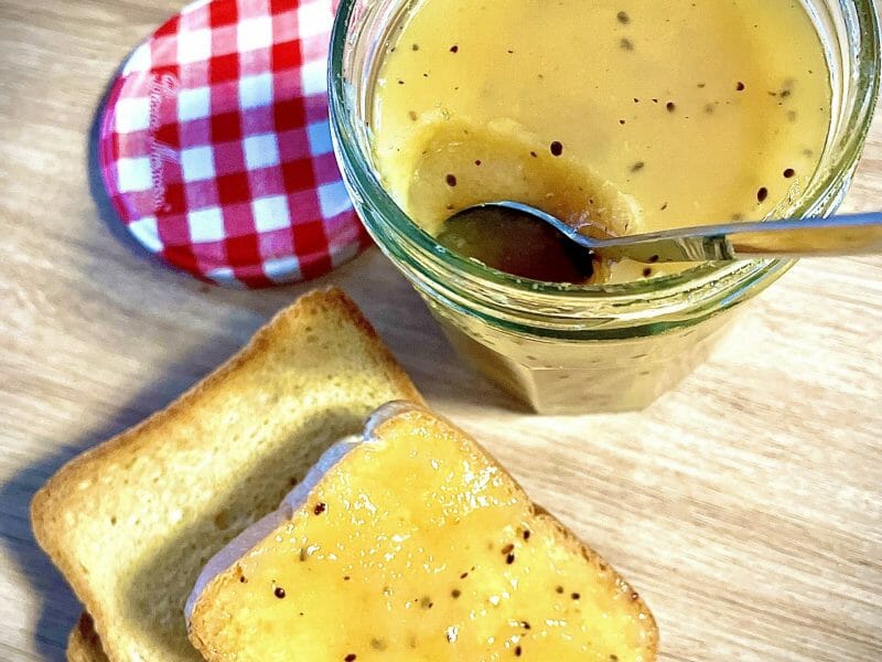 Cliquez pour zoomer ! Confiture de kiwis aux pommes Thermomix par nat2282