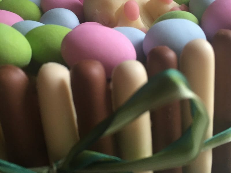 Cliquez pour zoomer ! Gâteau lapin de Pâques Thermomix par KarineRineka