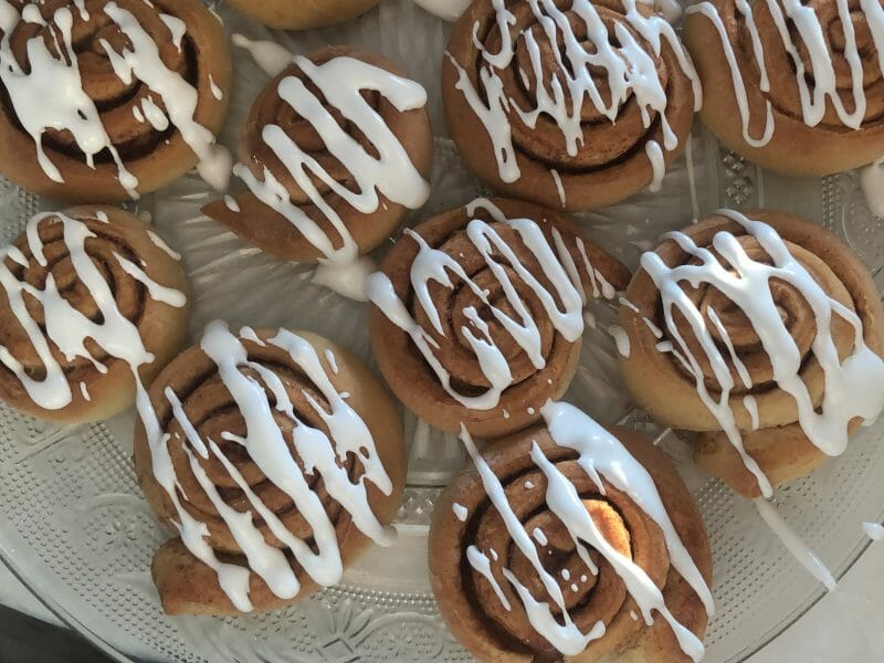 Cliquez pour zoomer ! Cinnamon roll Thermomix par lagourmandedu94