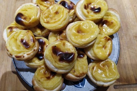 Cliquez pour zoomer ! Pastéis de nata Thermomix par bibie56