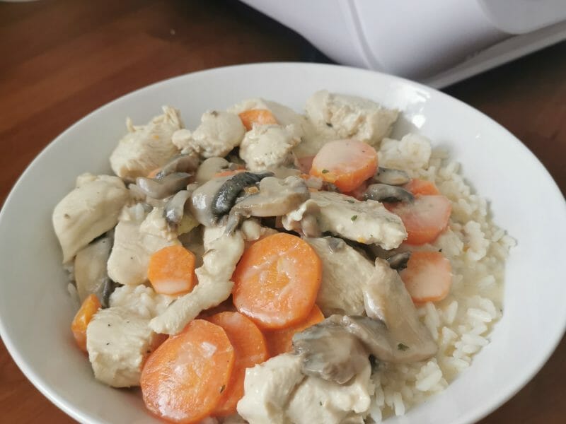 Cliquez pour zoomer ! Blanquette de poulet Thermomix par monica_21