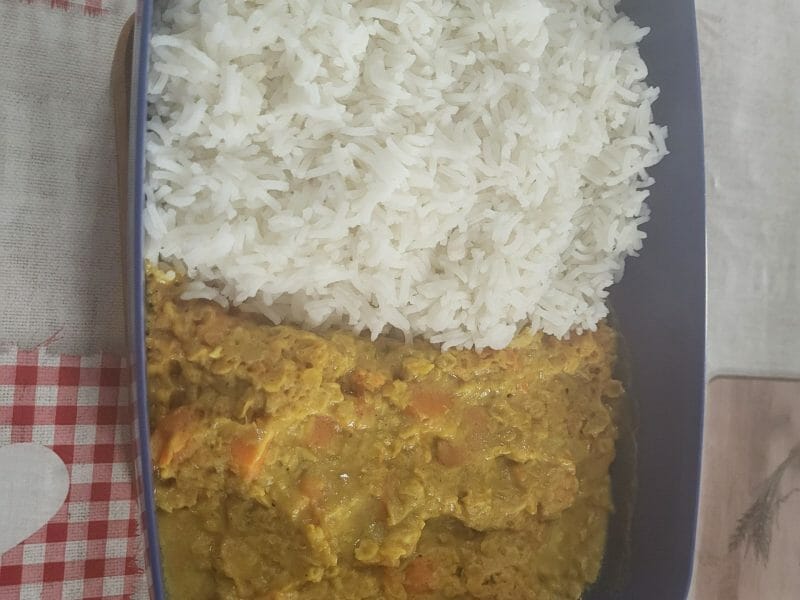 Cliquez pour zoomer ! Dhal de patate douce et de lentilles corail Thermomix par Virginie G
