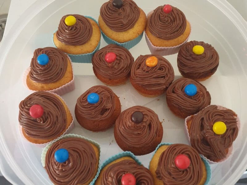 Cliquez pour zoomer ! Cupcakes au nutella Thermomix par choupette2212