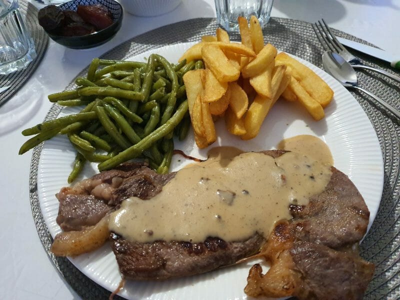Cliquez pour zoomer ! Magret de canard sauce au poivre blanc Thermomix par Samia mix and cook