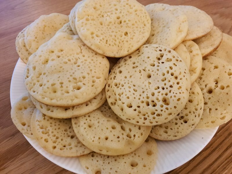 Cliquez pour zoomer ! Baghrir – Crêpes mille trous Thermomix par Samia mix and cook