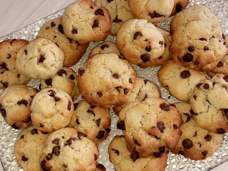 Cliquez pour zoomer ! Cookies beurre de cacahuète et pépites de chocolat Thermomix par lety0406