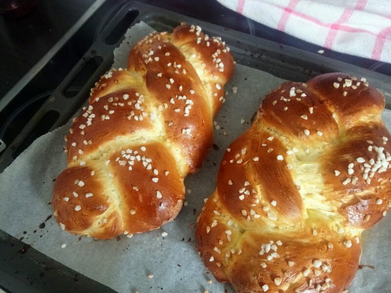 Cliquez pour zoomer ! Brioche tressée à la mie filante Thermomix par noemie.lou