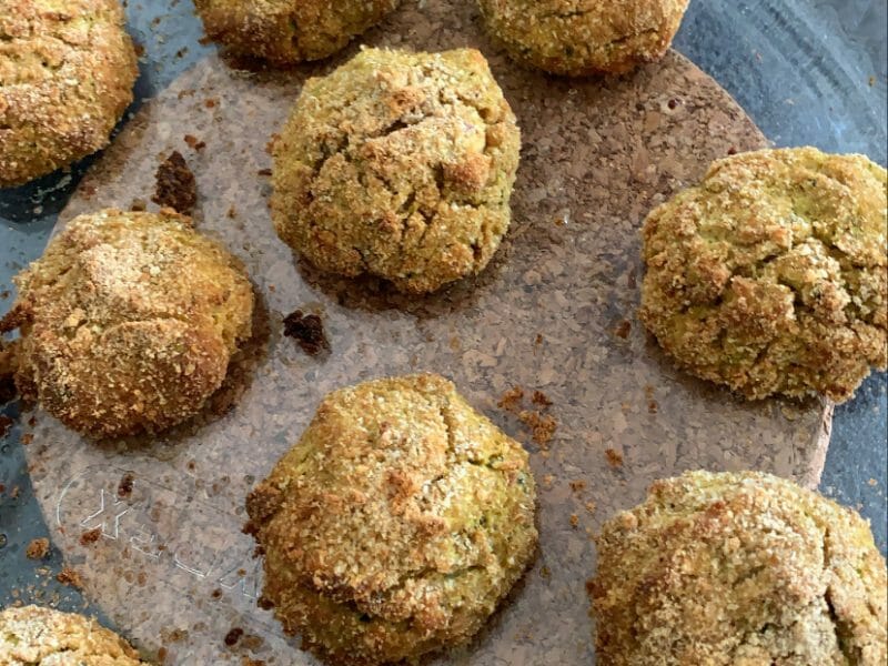 Cliquez pour zoomer ! Boulettes pois chiches et courgettes Thermomix par audrey_332
