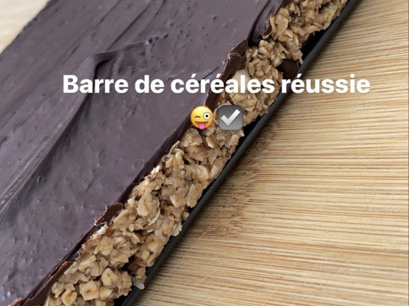 Cliquez pour zoomer ! Barres de céréales à l’avoine, noisettes, banane et chocolat Thermomix par audrey_332