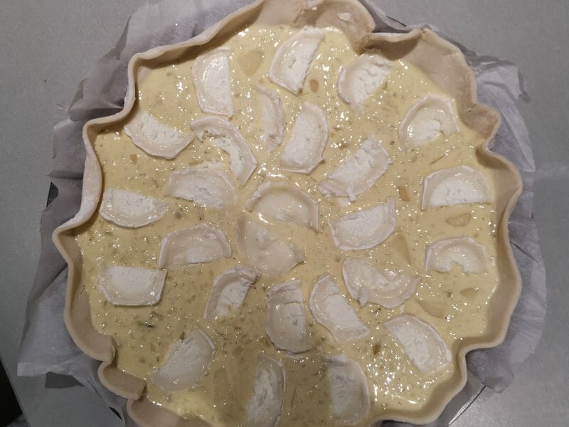 Cliquez pour zoomer ! Tarte aux échalotes et au chèvre Thermomix par arthur_8