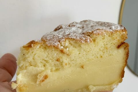 Cliquez pour zoomer ! Gâteau magique à la vanille Thermomix par Marine