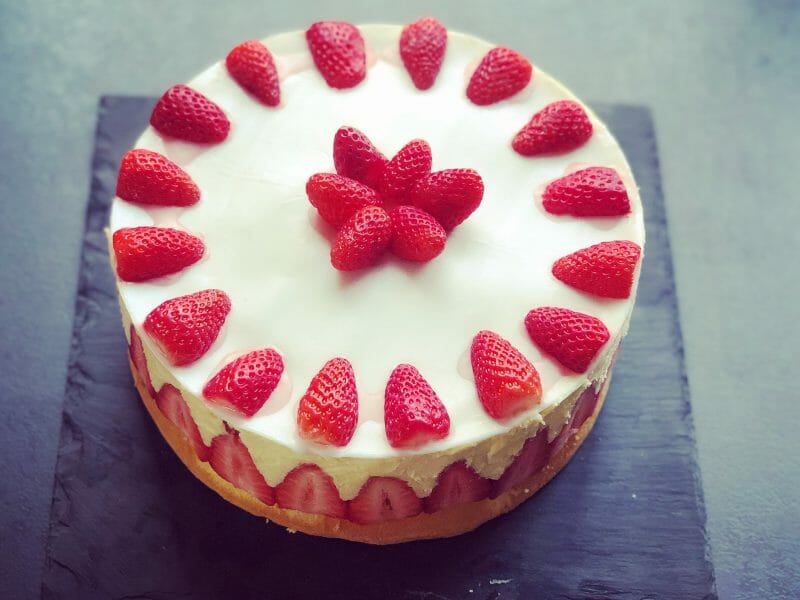 Fraisier Au Thermomix Cookomix Fraisier Au Thermomix Cookomix