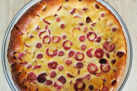 Cliquez pour zoomer ! Clafoutis aux cerises Thermomix par FLOW