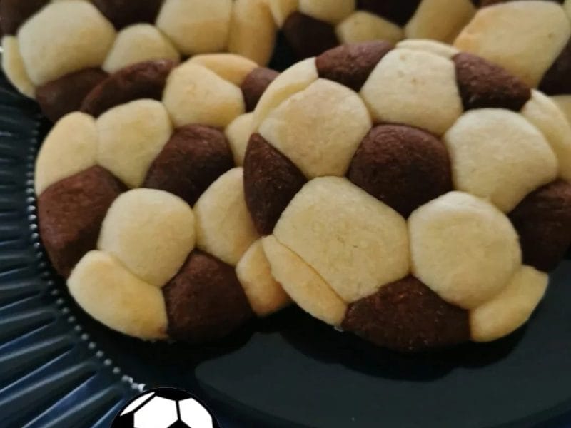 Cliquez pour zoomer ! Biscuits ballon de foot Thermomix par FLOW