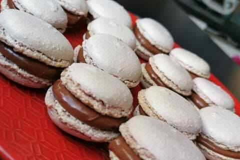 Cliquez pour zoomer ! Ganache framboises pour macarons Thermomix par prescillia01