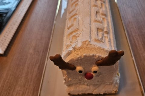 Cliquez pour zoomer ! Bûche citron et framboises Thermomix par christpecq