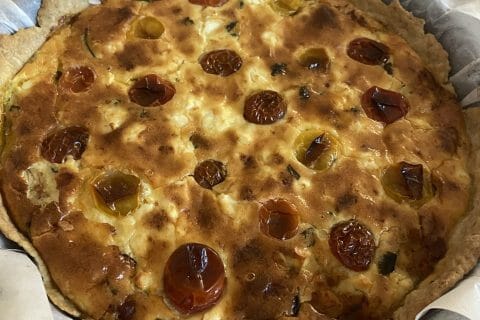 Cliquez pour zoomer ! Quiche poulet et tomates cerises Thermomix par nesssy