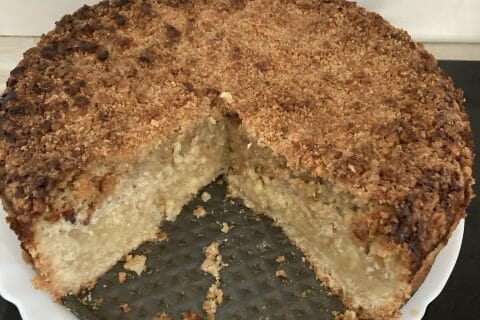 Cliquez pour zoomer ! Tarte aux pommes façon crumble Thermomix par nina_31