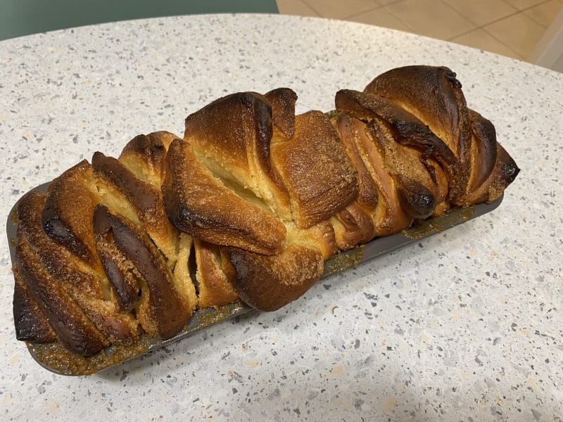 Cliquez pour zoomer ! Brioche à effeuiller à la cannelle Thermomix par floflo.72