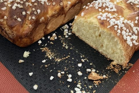 Cliquez pour zoomer ! Brioche tressée à la mie filante Thermomix par floflo.72