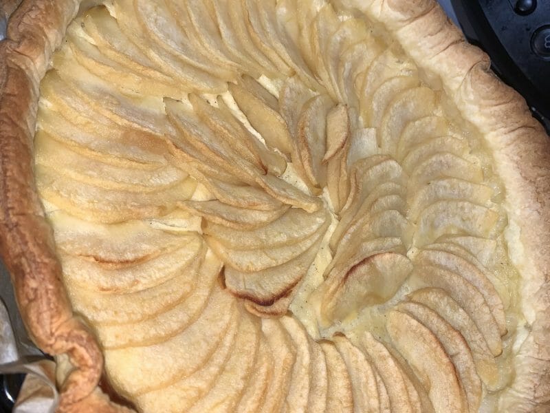 Cliquez pour zoomer ! Tarte aux pommes alsacienne Thermomix par monia2700