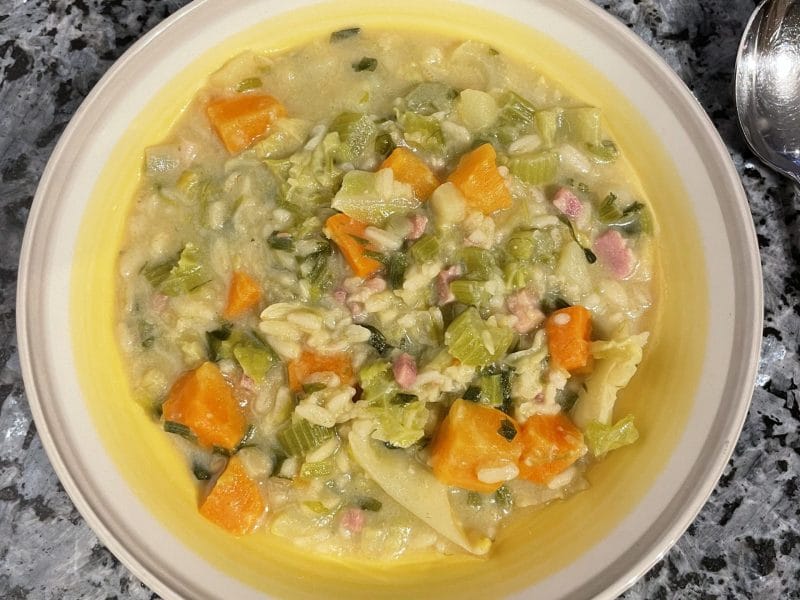 Cliquez pour zoomer ! Soupe à l’orge Thermomix par Chris