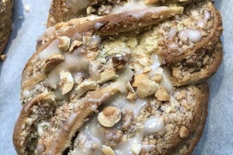 Cliquez pour zoomer ! Brioche tressée aux noisettes Thermomix par Chris