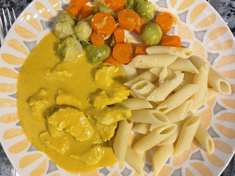 Cliquez pour zoomer ! Poulet coco aux 3 épices Thermomix par Chris