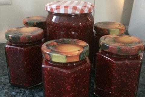 Confiture de framboises au Thermomix - Cookomix