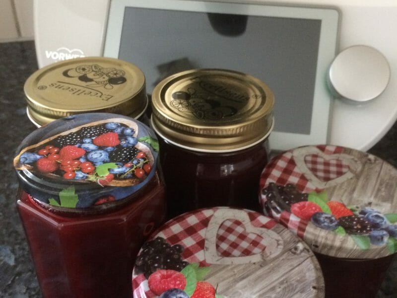 Cliquez pour zoomer ! Confiture de quetsches à la cannelle Thermomix par Chris
