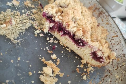 Cliquez pour zoomer ! Crumb cake framboises Thermomix par emiliedel