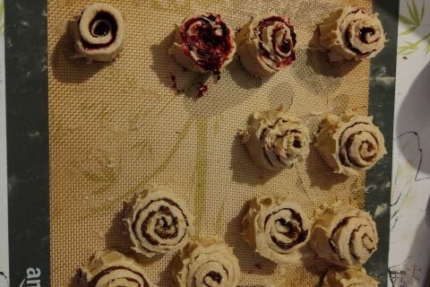 Cliquez pour zoomer ! Pâte feuilletée en escargot Thermomix par lluzie