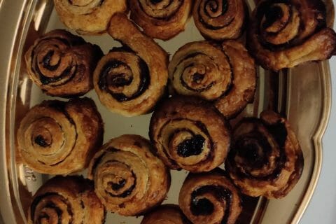 Cliquez pour zoomer ! Pâte feuilletée en escargot Thermomix par lluzie