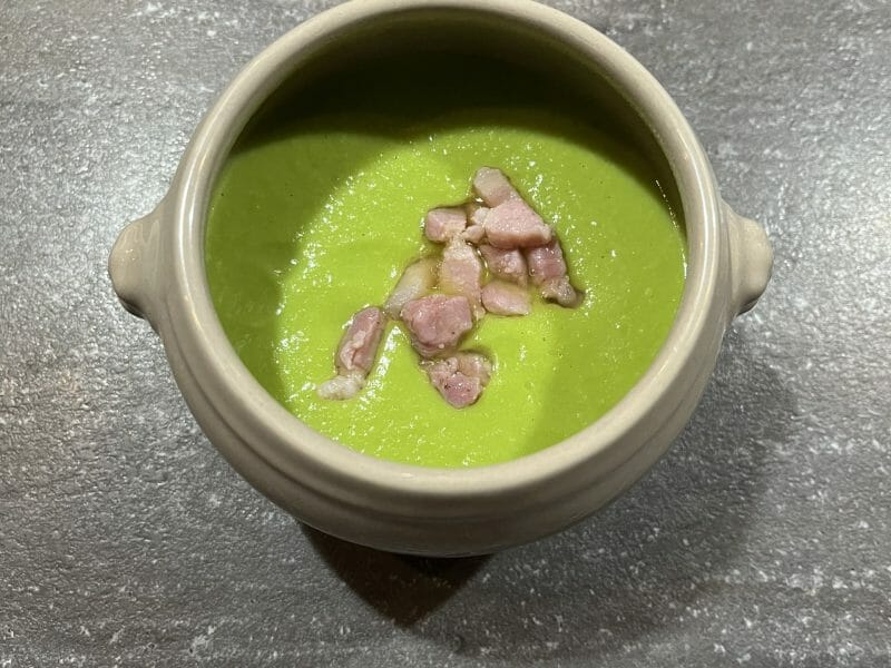 Cliquez pour zoomer ! Velouté de petits pois Thermomix par sandy_30