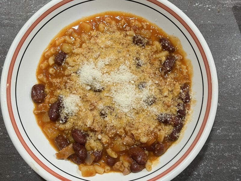 Cliquez pour zoomer ! Soupe aux haricots rouges et coquillettes Thermomix par sandy_30