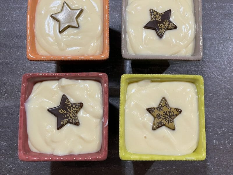 Cliquez pour zoomer ! Crème dessert au chocolat blanc Thermomix par sandy_30