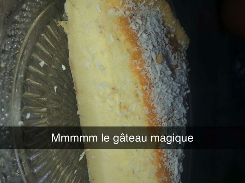 Cliquez pour zoomer ! Gâteau magique à la vanille Thermomix par nassira_1