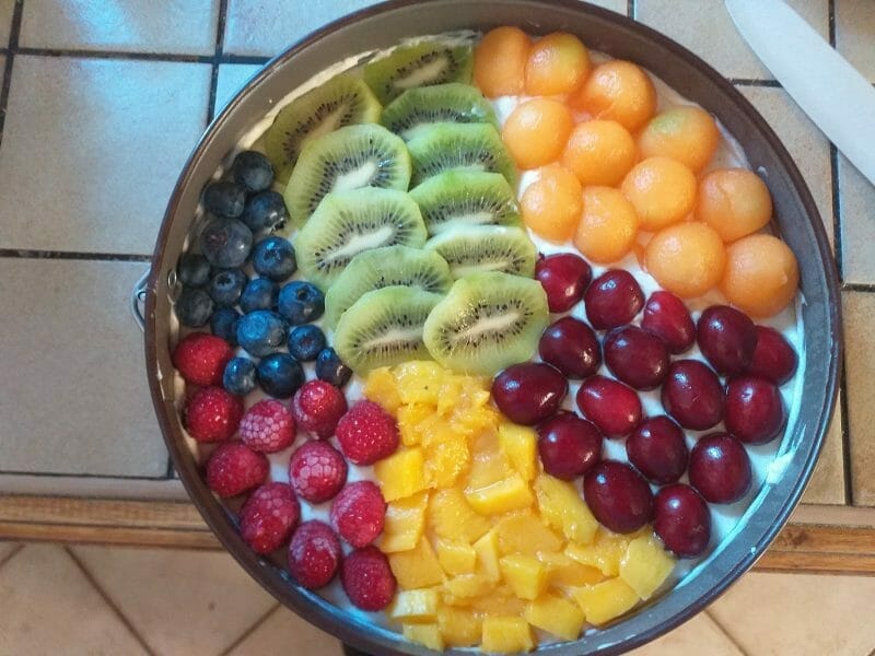 Cliquez pour zoomer ! Tarte aux fraises sans cuisson Thermomix par lou1307