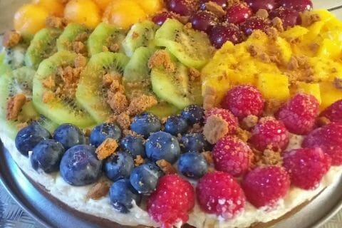 Cliquez pour zoomer ! Tarte aux fraises sans cuisson Thermomix par lou1307